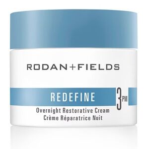 Rodan + Fields REDEFINE Overnight Cream - Blue and White